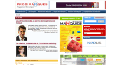 Desktop Screenshot of prodimarques.com